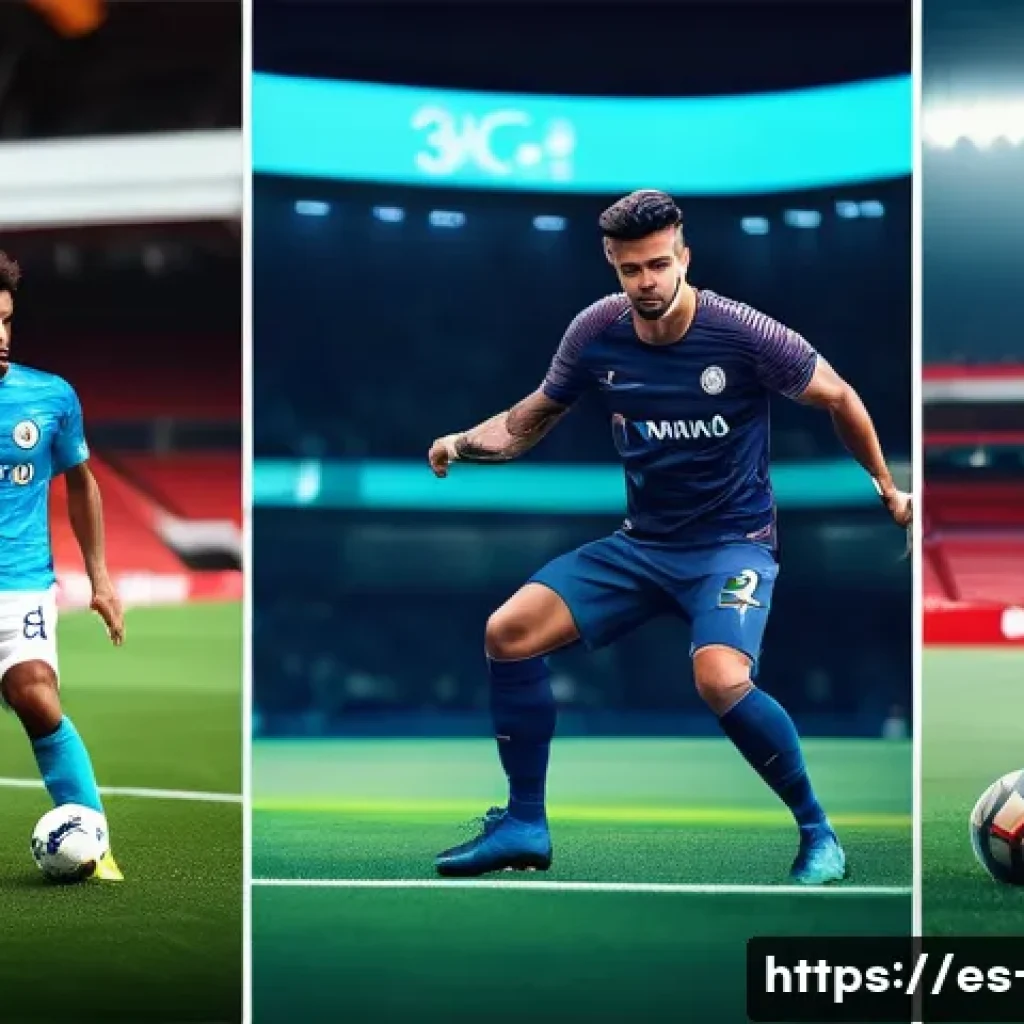 스포츠과학 최신 연구 동향 - Here are three detailed image prompts in English, designed to showcase the advancements in sports sc...